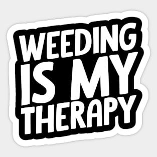 weeding Sticker